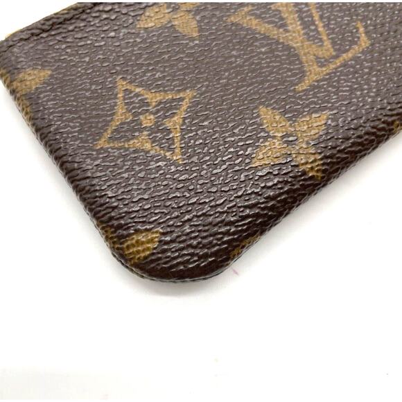Authentic LV Louis Vuitton Monogram Pochette Cles Coin Case W/Box - Picture 4 of 12